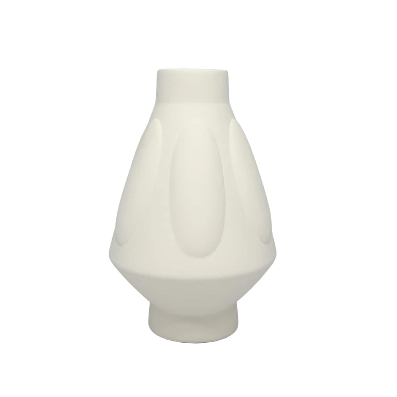 Jonathan Adler x Michaels 7.5" Dimensional Ovals DIY Ceramic Vase